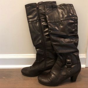 Life Stride Knee High Boots Brown